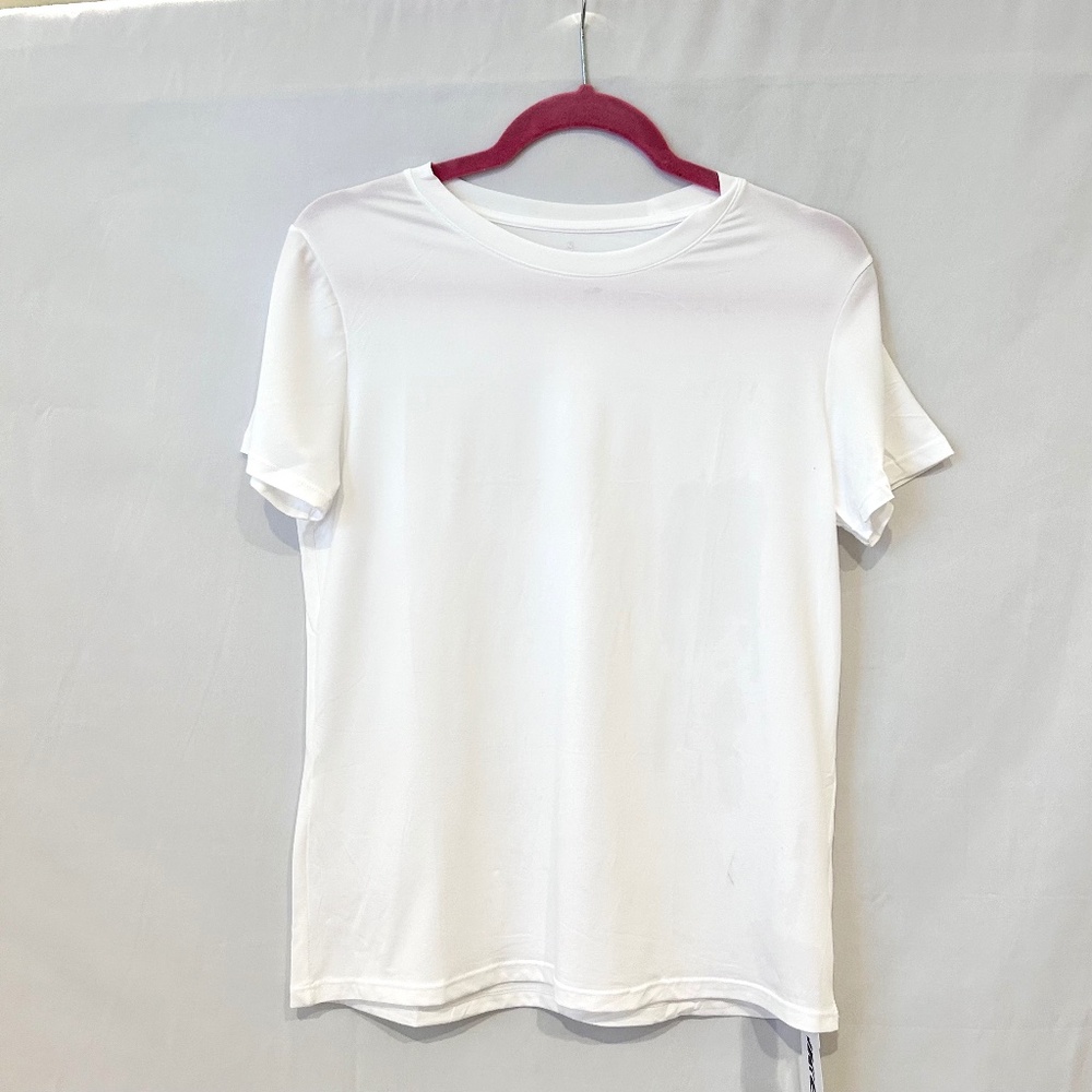 NWT 5 Multipack White Running Athletic Workout Uinke Size Small Shirt UPF50+